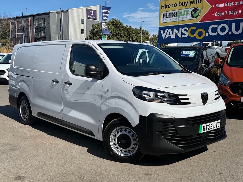 Peugeot 75kWh Professional Long Panel Van 6dr Electric Auto LWB (11kW Charger) (136 ps)