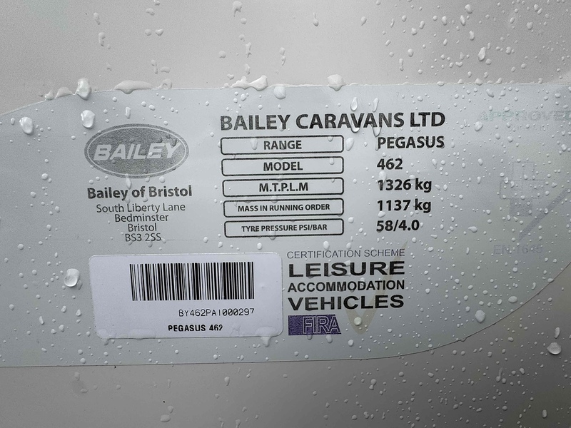 BAILEY 462 Medium Van Manual Diesel