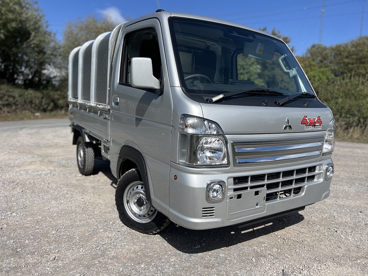 Used 2023 Mitsubishi Minicab Model M 4x4 Manual Dropside For Sale