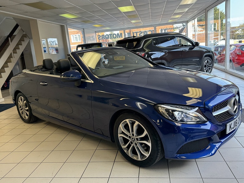 2.1 C220d Sport (Premium Plus) Cabriolet 2dr Diesel G-Tronic+ Euro 6 (s/s) (170 ps)
