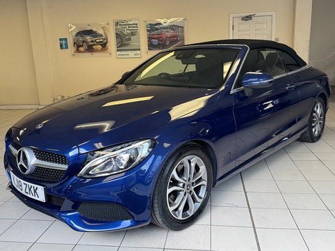 2.1 C220d Sport (Premium Plus) Cabriolet 2dr Diesel G-Tronic+ Euro 6 (s/s) (170 ps)