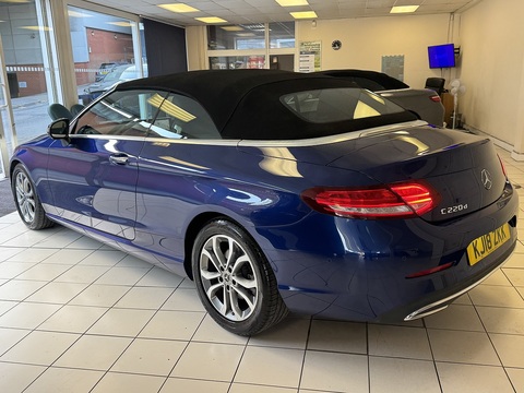 2.1 C220d Sport (Premium Plus) Cabriolet 2dr Diesel G-Tronic+ Euro 6 (s/s) (170 ps)