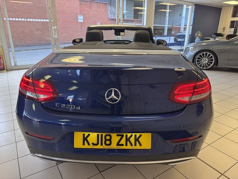 2.1 C220d Sport (Premium Plus) Cabriolet 2dr Diesel G-Tronic+ Euro 6 (s/s) (170 ps)