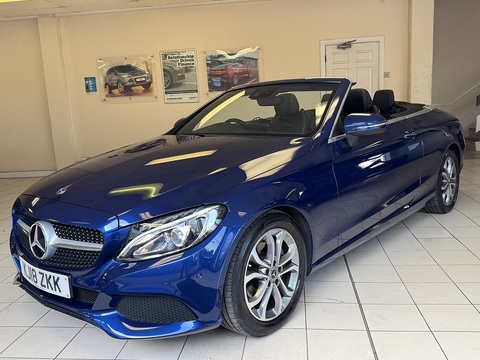 2.1 C220d Sport (Premium Plus) Cabriolet 2dr Diesel G-Tronic+ Euro 6 (s/s) (170 ps)