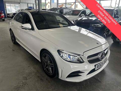 Mercedes-Benz C Class 2.0 C300d AMG Line (Premium Plus) Saloon 4dr Diesel G-Tronic+ Euro 6 (s/s) (245 ps) - U10393