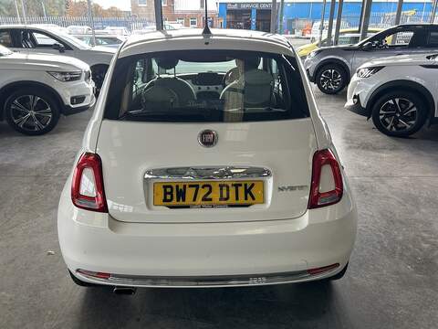 Fiat 500 1.0 MHEV Dolcevita Hatchback 3dr Petrol Manual Euro 6 (s/s) (70 bhp) - U10546