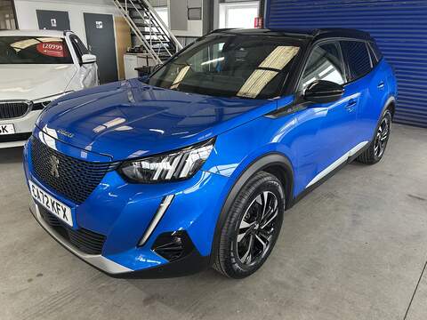 Peugeot E-2008 50kWh GT SUV 5dr Electric Auto (7kW Charger) (136 ps) - U10549