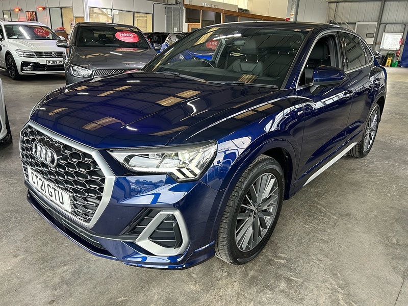 Audi Q3 1.5 TFSI CoD 35 S line Sportback 5dr Petrol S Tronic Euro 6 (s/s) (150 ps) - U10727