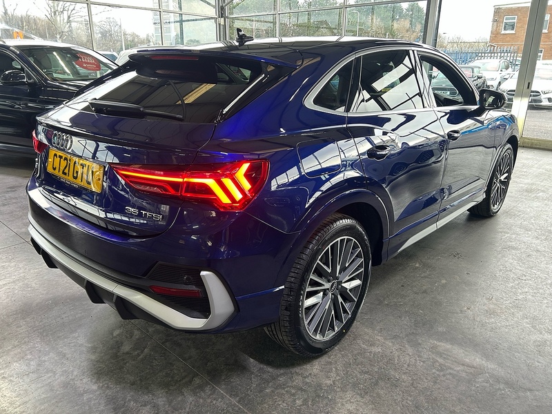 Audi Q3 1.5 TFSI CoD 35 S line Sportback 5dr Petrol S Tronic Euro 6 (s/s) (150 ps) - U10727