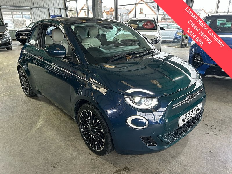 Fiat 500e 42kWh La Prima Hatchback 3dr Electric Auto (118 ps) - U10739