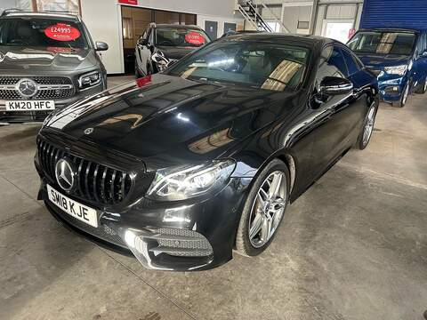 Mercedes-Benz E Class 2.0 E220d AMG Line Coupe 2dr Diesel G-Tronic+ Euro 6 (s/s) (194 ps) - U10764