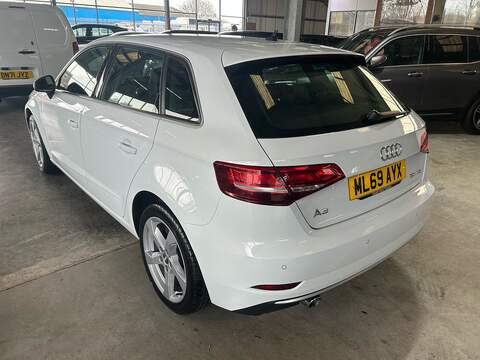 Audi A3 1.6 TDI 30 Sport Sportback 5dr Diesel Manual Euro 6 (s/s) (116 ps) - U10767