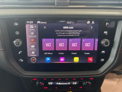 SEAT Ibiza 1.0 TSI FR Sport Hatchback 5dr Petrol Manual Euro 6 (s/s) (110 ps) - U10784