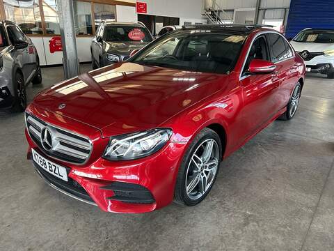 Mercedes-Benz E Class 2.0 E220d AMG Line (Premium) Saloon 4dr Diesel G-Tronic+ 4MATIC Euro 6 (s/s) (194 ps) - U10827