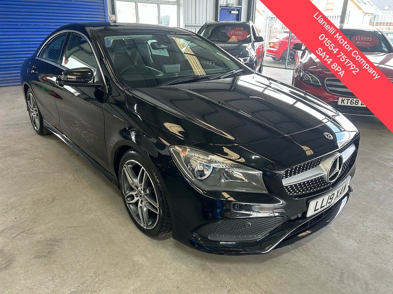 Mercedes-Benz CLA 1.6 CLA180 AMG Line Edition Coupe 4dr Petrol Manual Euro 6 (s/s) (122 ps) - U10855