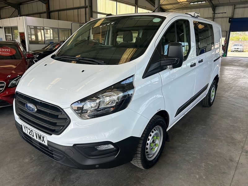 Ford Transit Custom 2.0 320 EcoBlue Leader Crew Van Double Cab 5dr Diesel Manual L1 H1 Euro 6 (s/s) (105 ps) - U10860