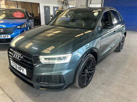 Audi Q3 1.4 TFSI CoD Black Edition SUV 5dr Petrol S Tronic Euro 6 (s/s) (150 ps) - U10867