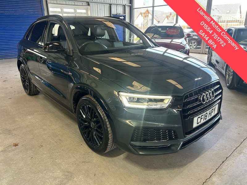 Audi Q3 1.4 TFSI CoD Black Edition SUV 5dr Petrol S Tronic Euro 6 (s/s) (150 ps) - U10867