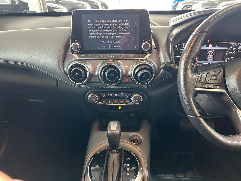 Nissan Juke 1.0 DIG-T Tekna SUV 5dr Petrol DCT Auto Euro 6 (s/s) (114 ps) - U10888