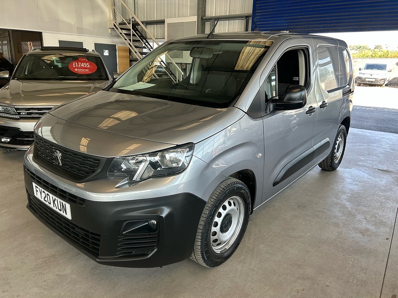 Peugeot Partner 1.5 BlueHDi 1000 Grip Standard Panel Van 5dr Diesel Manual SWB Euro 6 (s/s) (100 bhp) - U10891