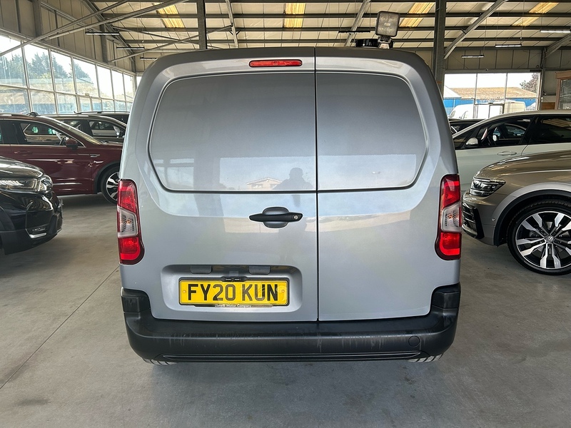 Peugeot Partner 1.5 BlueHDi 1000 Grip Standard Panel Van 5dr Diesel Manual SWB Euro 6 (s/s) (100 bhp) - U10891