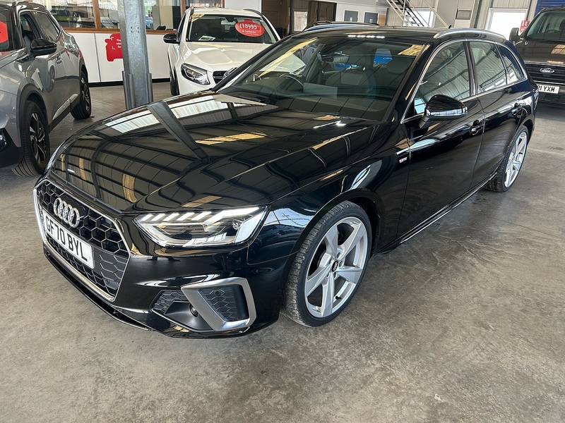 Audi A4 Avant 2.0 TFSI 40 S line Estate 5dr Petrol S Tronic Euro 6 (s/s) (190 ps) - U10917