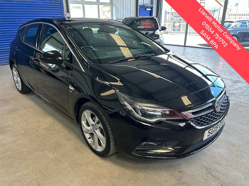Vauxhall Astra 1.4i Turbo SRi Nav Hatchback 5dr Petrol Manual Euro 6 (150 ps) - U10943