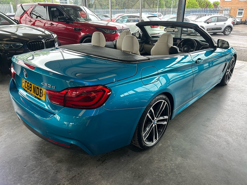 BMW 4 Series 2.0 420d M Sport Convertible 2dr Diesel Manual Euro 6 (s/s) (190 ps) - U10949