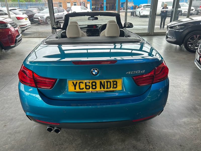BMW 4 Series 2.0 420d M Sport Convertible 2dr Diesel Manual Euro 6 (s/s) (190 ps) - U10949