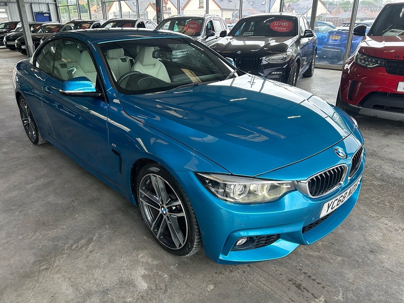 BMW 4 Series 2.0 420d M Sport Convertible 2dr Diesel Manual Euro 6 (s/s) (190 ps) - U10949