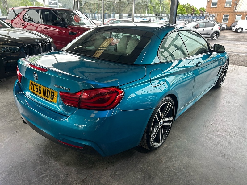 BMW 4 Series 2.0 420d M Sport Convertible 2dr Diesel Manual Euro 6 (s/s) (190 ps) - U10949
