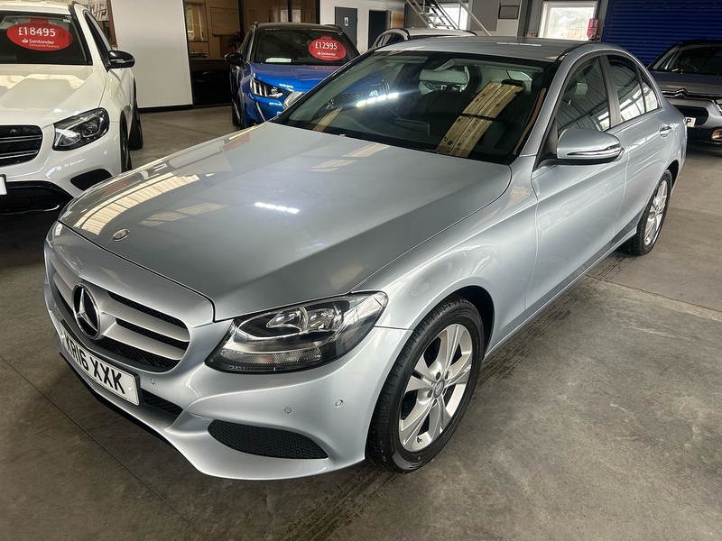Mercedes-Benz C Class 2.0 C200 SE Saloon 4dr Petrol 7G-Tronic+ Euro 6 (s/s) (184 ps) - U10959