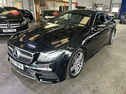 Mercedes-Benz E Class 2.0 E220d AMG Line Coupe 2dr Diesel G-Tronic+ Euro 6 (s/s) (194 ps) - U10989