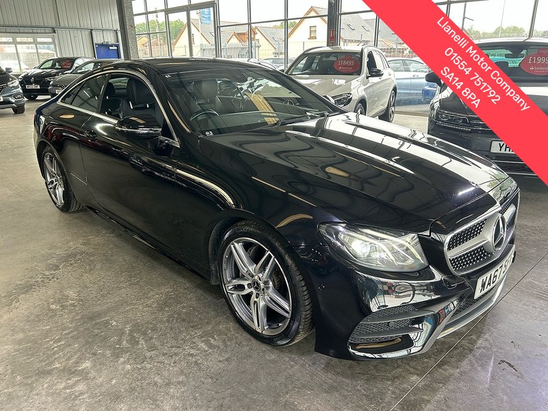Mercedes-Benz E Class 2.0 E220d AMG Line Coupe 2dr Diesel G-Tronic+ Euro 6 (s/s) (194 ps) - U10989