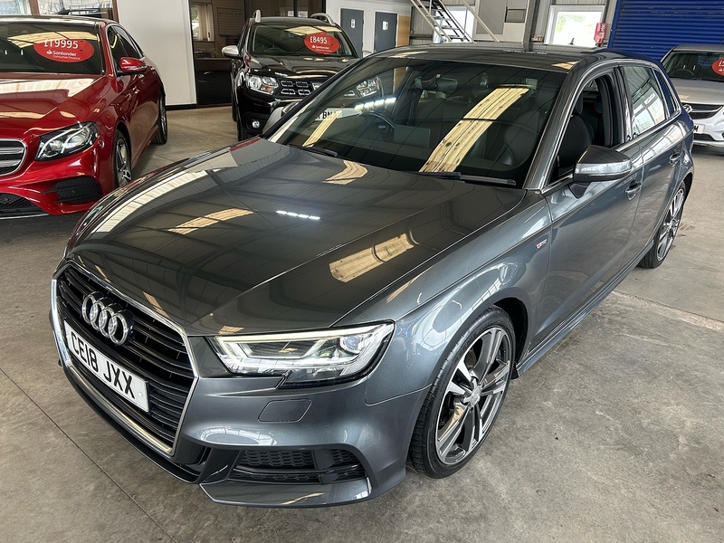 Audi A3 1.5 TFSI CoD S line Sportback 5dr Petrol S Tronic Euro 6 (s/s) (150 ps) - U11006