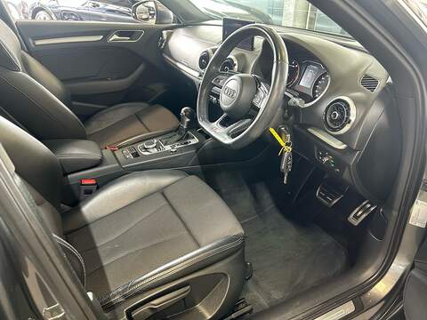 Audi A3 1.5 TFSI CoD S line Sportback 5dr Petrol S Tronic Euro 6 (s/s) (150 ps) - U11006