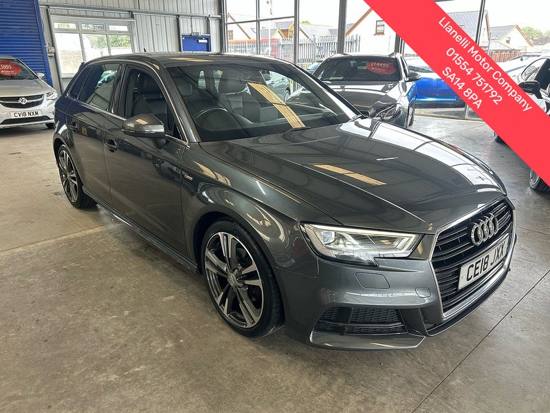 Audi A3 1.5 TFSI CoD S line Sportback 5dr Petrol S Tronic Euro 6 (s/s) (150 ps) - U11006