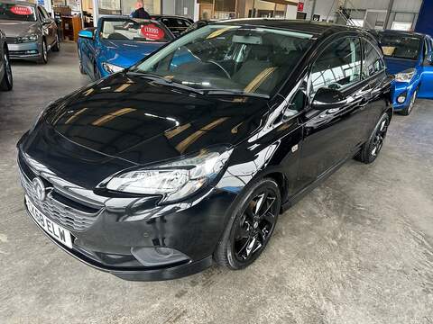 Vauxhall Corsa 1.4i ecoTEC SRi VX Line Nav Black Hatchback 3dr Petrol Manual Euro 6 (90 ps) - U11040