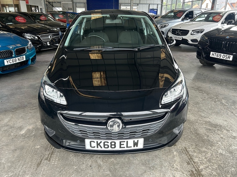 Vauxhall Corsa 1.4i ecoTEC SRi VX Line Nav Black Hatchback 3dr Petrol Manual Euro 6 (90 ps) - U11040
