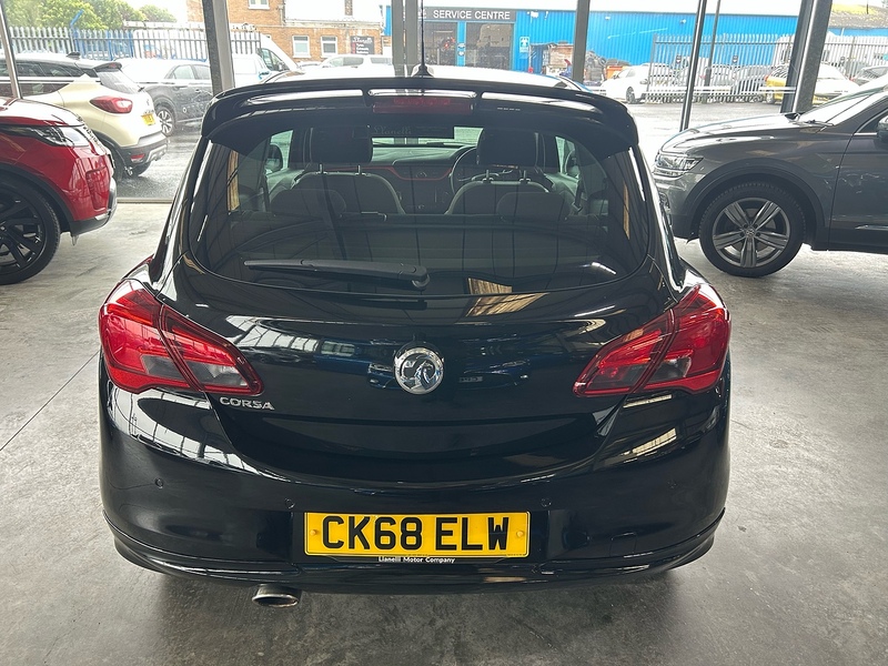 Vauxhall Corsa 1.4i ecoTEC SRi VX Line Nav Black Hatchback 3dr Petrol Manual Euro 6 (90 ps) - U11040