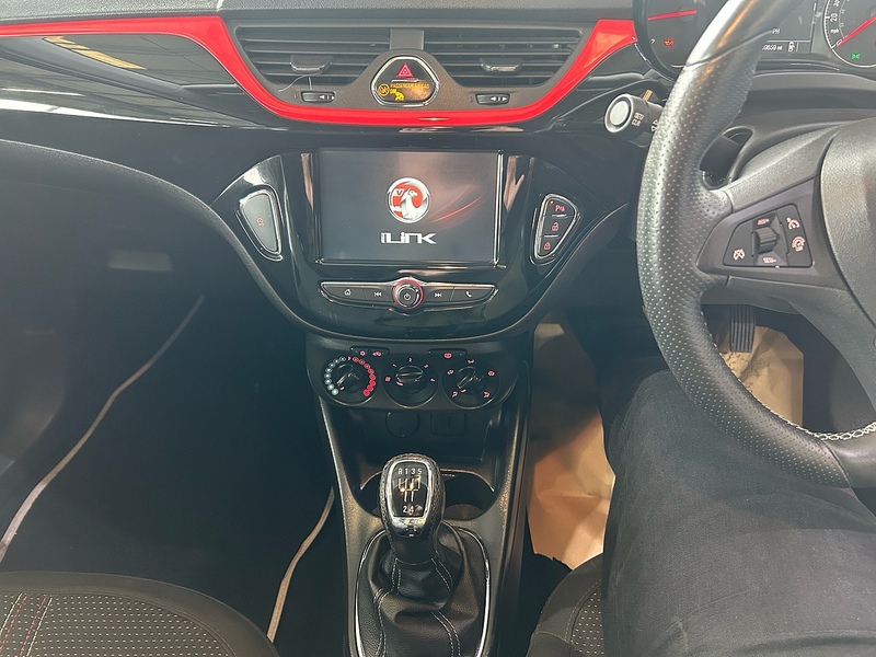 Vauxhall Corsa 1.4i ecoTEC SRi VX Line Nav Black Hatchback 3dr Petrol Manual Euro 6 (90 ps) - U11040