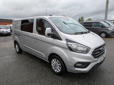 Ford 2.0 320 EcoBlue Limited Crew Van Double Cab 5dr Diesel Manual L2 H1 Euro 6 (s/s) (6 Seat) (130 ps)