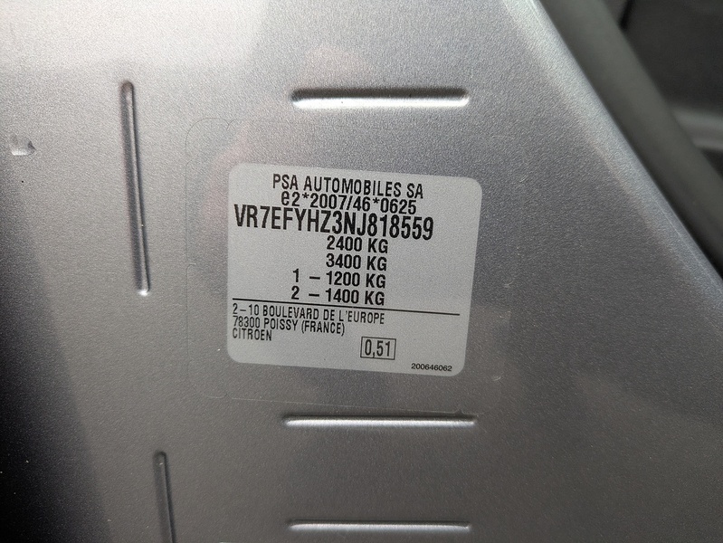 Citroen 1.5 BlueHDi 950 Driver Edition XL Panel Van 6dr Diesel EAT8 LWB Euro 6 (s/s) (130 ps)