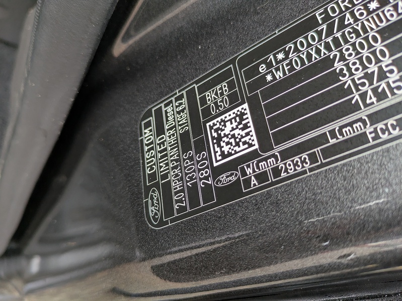 Ford 2.0 280 EcoBlue Limited Panel Van 5dr Diesel Auto L1 H1 Euro 6 (s/s) (130 ps)