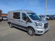 2.0 350 EcoBlue Limited Crew Van Double Cab 6dr Diesel Manual RWD L3 H2 Euro 6 (s/s) (185 ps)