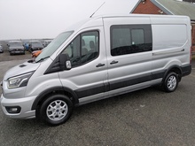 2.0 350 EcoBlue Limited Crew Van Double Cab 6dr Diesel Manual RWD L3 H2 Euro 6 (s/s) (185 ps)