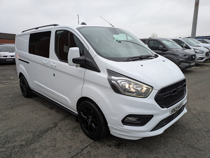 Ford 2.0 320 EcoBlue Limited Crew Van Double Cab 5dr Diesel Manual L2 H1 Euro 6 (s/s) (6 Seat) (130 ps)