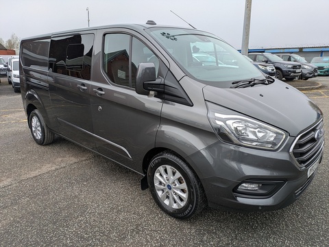 Ford 2.0 320 EcoBlue Limited Crew Van Double Cab 5dr Diesel Manual L2 H1 Euro 6 (s/s) (130 ps)