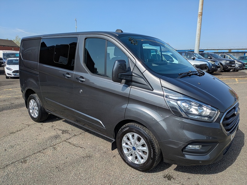 Ford 2.0 320 EcoBlue Limited Crew Van Double Cab 5dr Diesel Auto L1 H1 Euro 6 (s/s) (6 Seat) (130 ps)