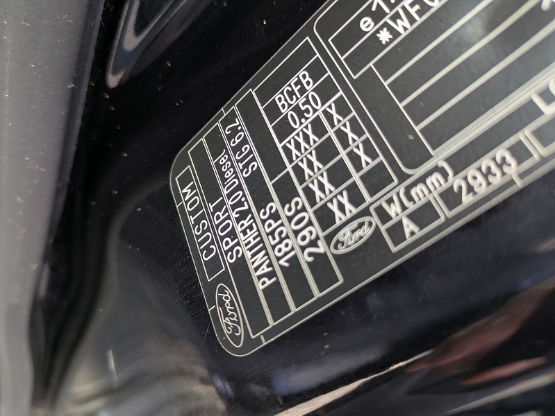 Ford 2.0 290 EcoBlue Sport Panel Van 5dr Diesel Auto L1 H1 Euro 6 (s/s) (185 ps)